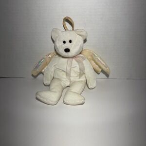 E9- TY BEANIE BABY 1998 HALO ANGEL BEAR